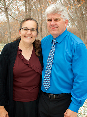 A picture of Ron and Lavonne.